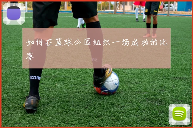 如何在篮球公园组织一场成功的比赛
